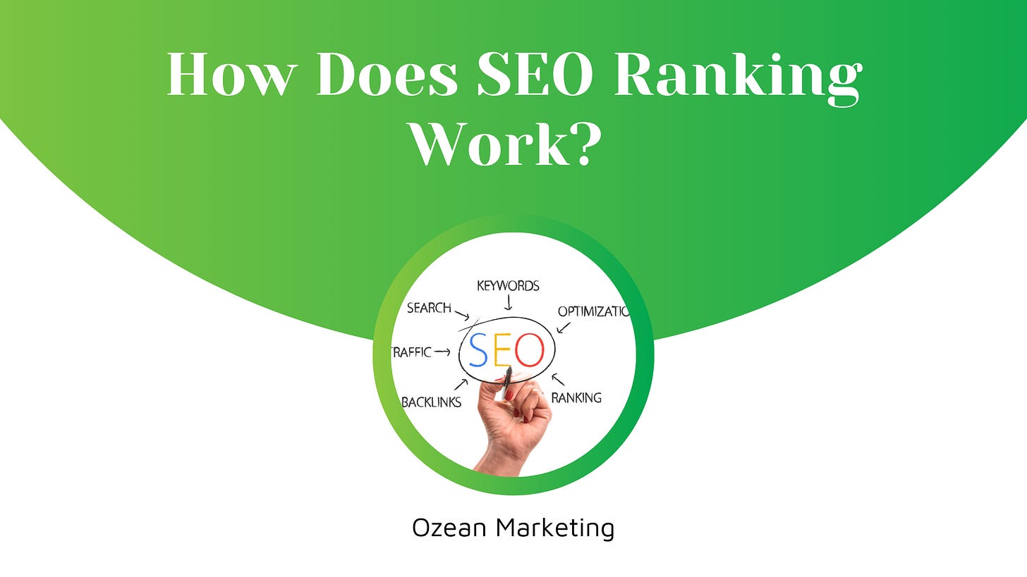 How Does SEO Ranking Work? 