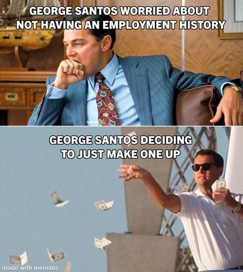 9 George Santos Memes Mocking the Congressman-elect’s Uncertain Past
