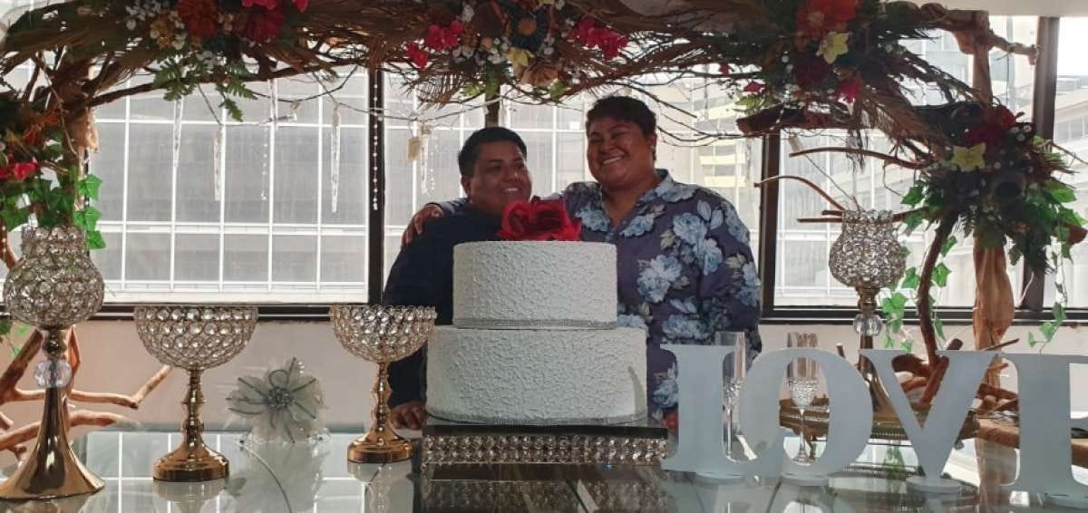 Alexandra and Michelle were married in the Civil Registry of Guayaquil