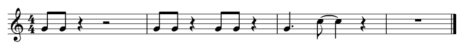 C Jam Blues musical simple
