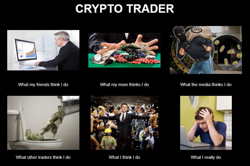 Meme&#39;ing the Blockchain: | E.44 | Crypto Trader: Society&#39;s Ideas..... |  Library of Crypto Memes Included. | PeakD