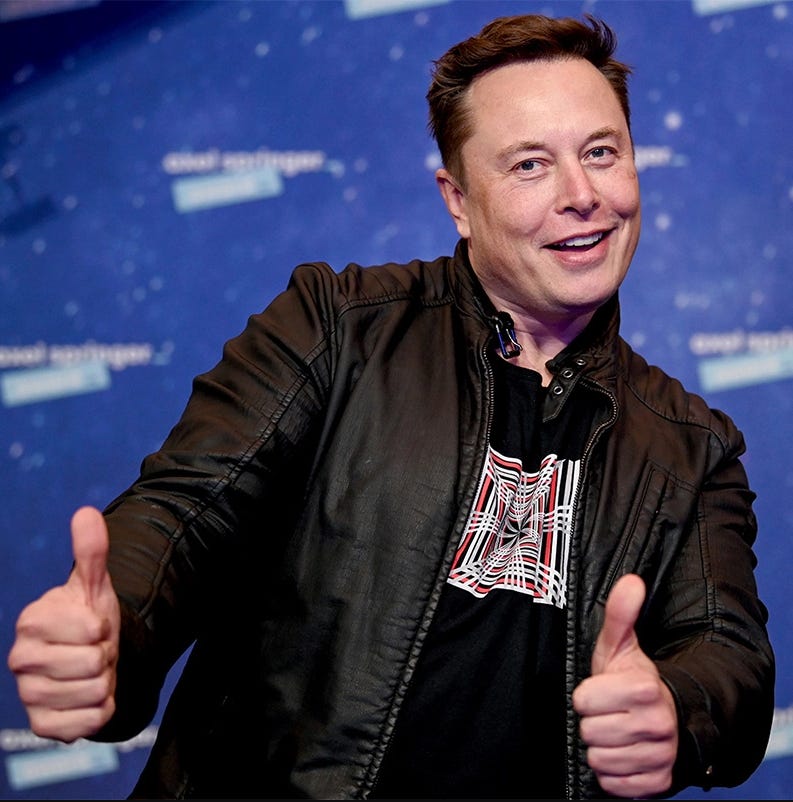 Elon Musk thumbs up Blank Template - Imgflip