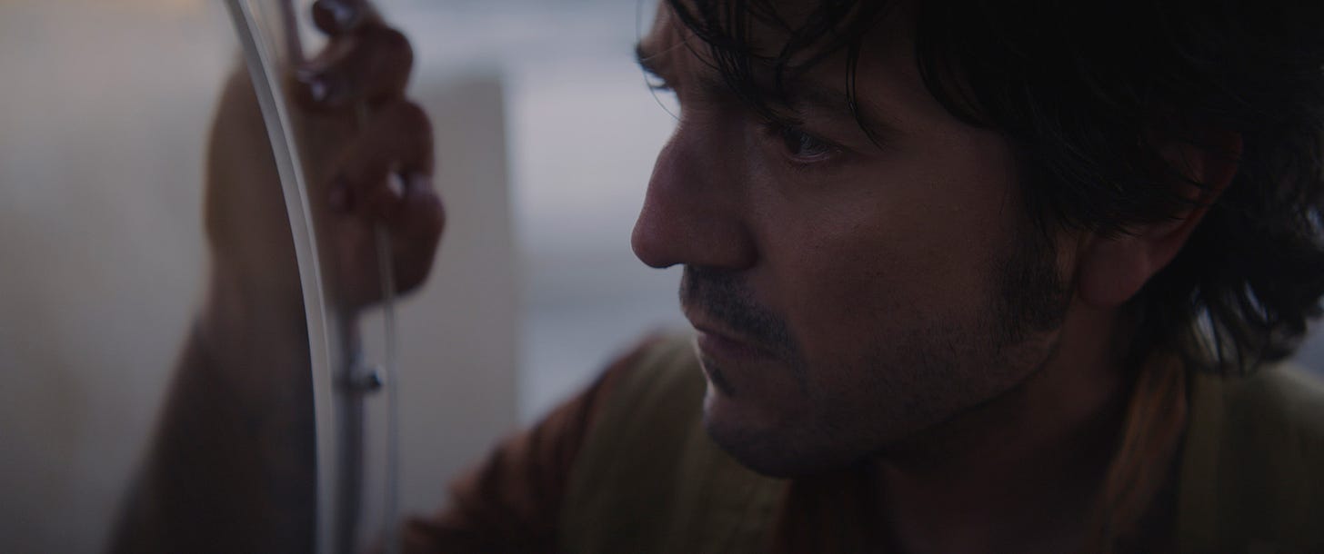 A still from ANDOR featuring Diego Luna.
