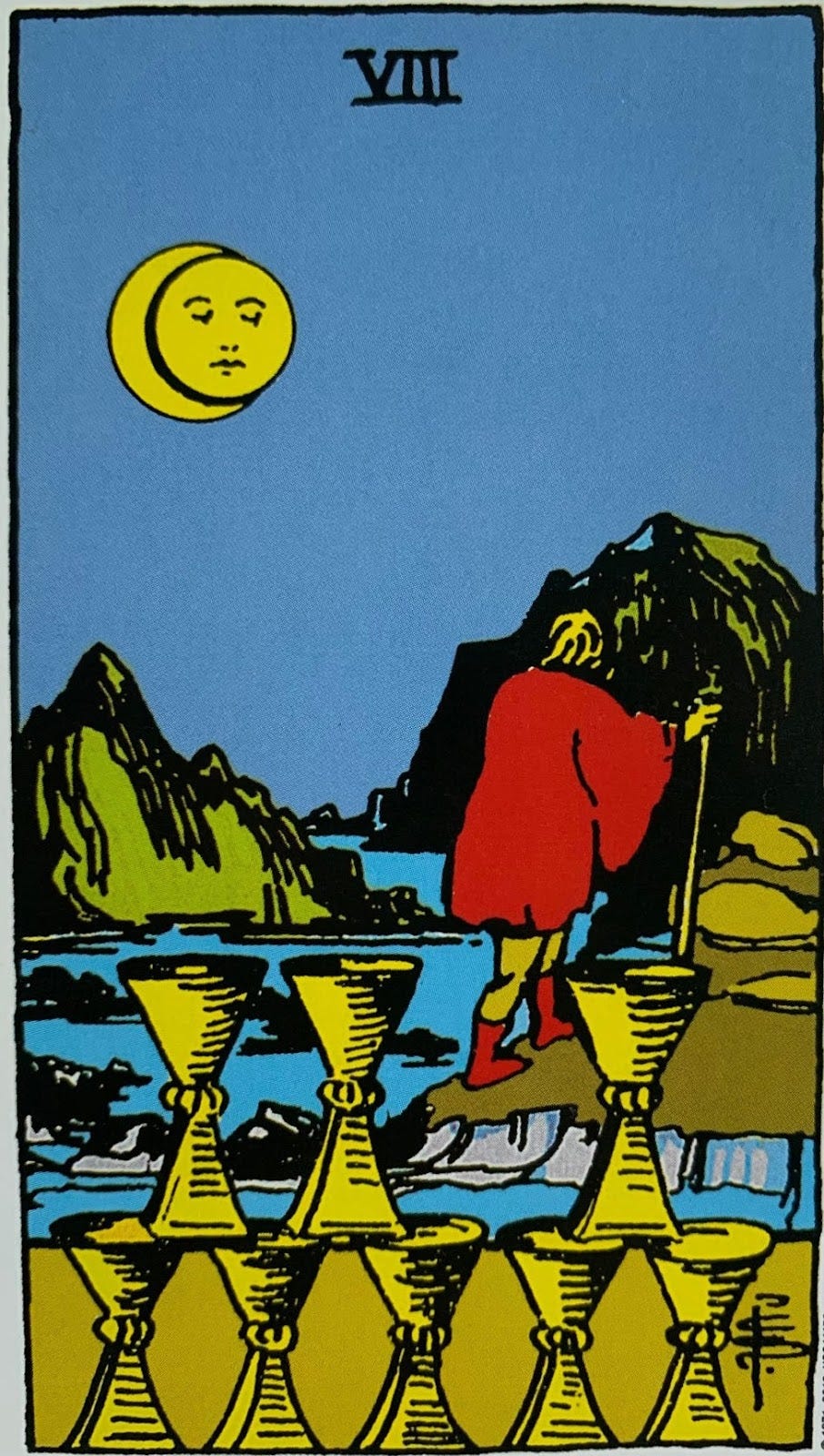 Eight of Cups - insideout ultimate