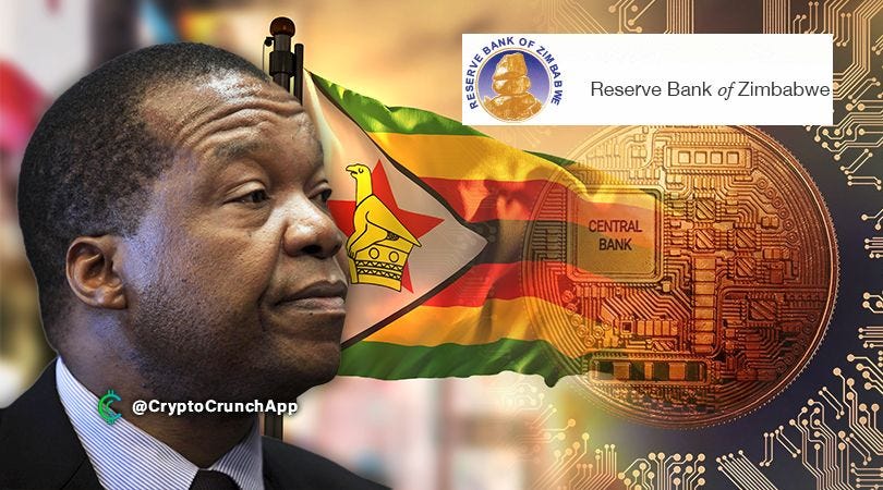 Zimbabwe's Central Bank Governor Says Developed A Roadmap For Adoption Of CBDC