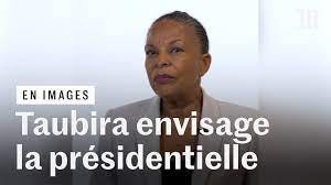 Christiane Taubira « envisage » une candidature à l'élection présidentielle  - Vidéo Dailymotion