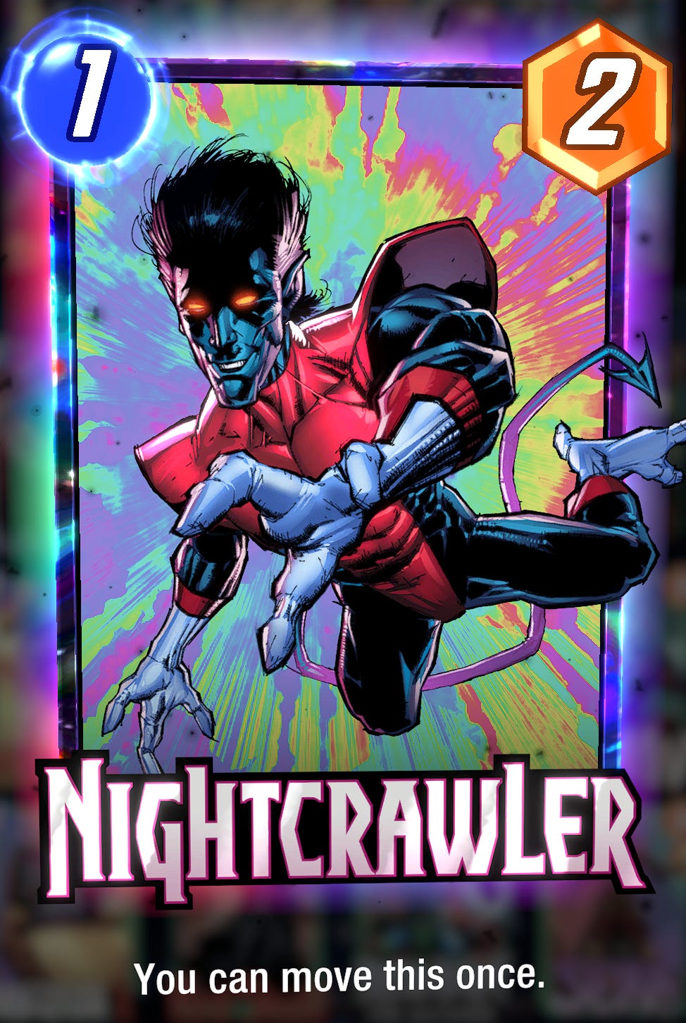 An in-game screenshot of Nightcrawler