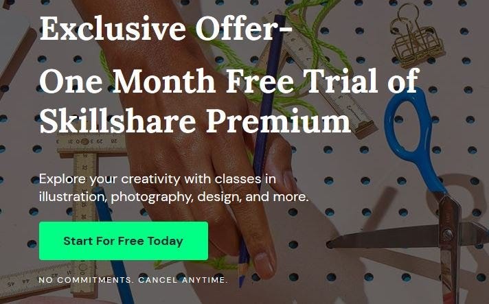 Skillshare Premium Free Account Subscription [7 TIPS]