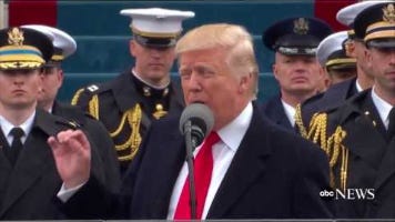 Video web content titled: President Trump Speaks: Here's Why They Hate Him