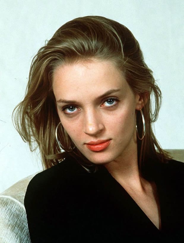 Uma Thurman Before and After - The Skincare Edit