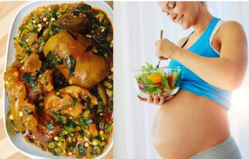 African food for pregnancy