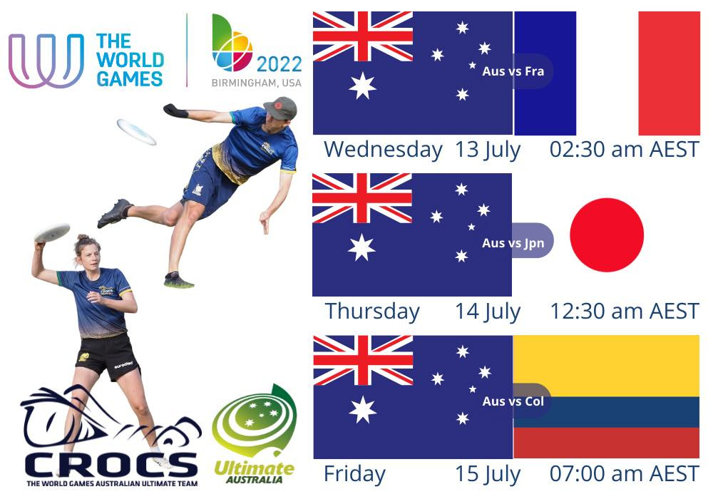 The World Games 2022 Streaming Schedule InsideOut Ultimate