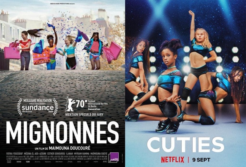 Image result from https://nerdbot.com/2020/08/20/netflix-apologizes-for-highly-controversial-cuties-poster/