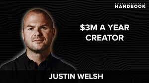 31. What It Really Takes To Run A $3M Per Year Creator Business w/ Justin  Welsh - Entrepreneur's Handbook