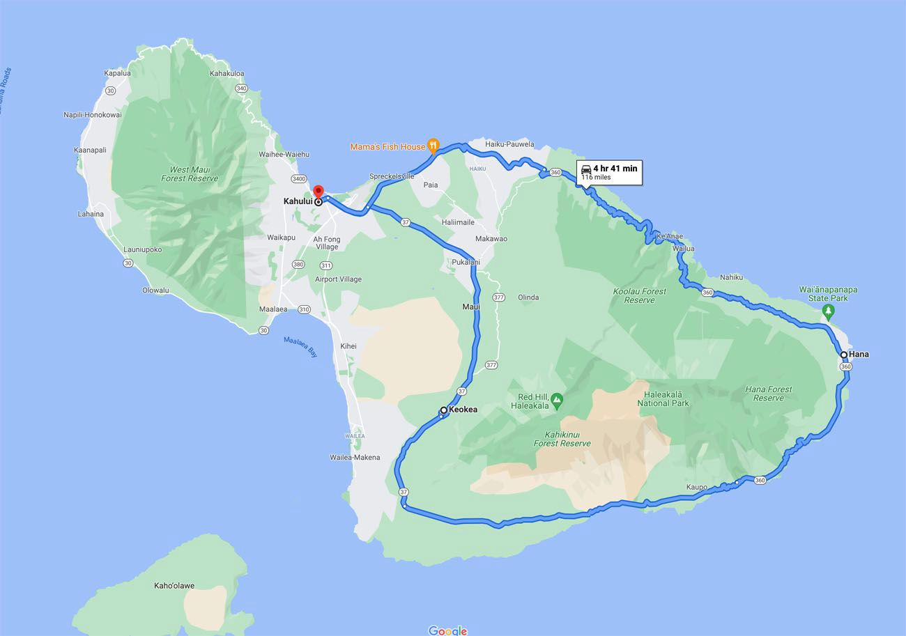 Road to Hana: Best Things to Do, Map, Photos & is It Worth It? – United  States – Earth Trekkers