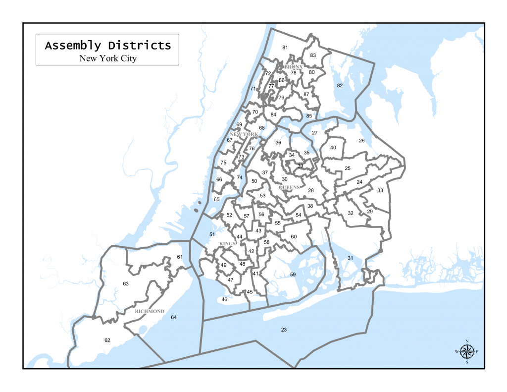 New York State Assembly Districts