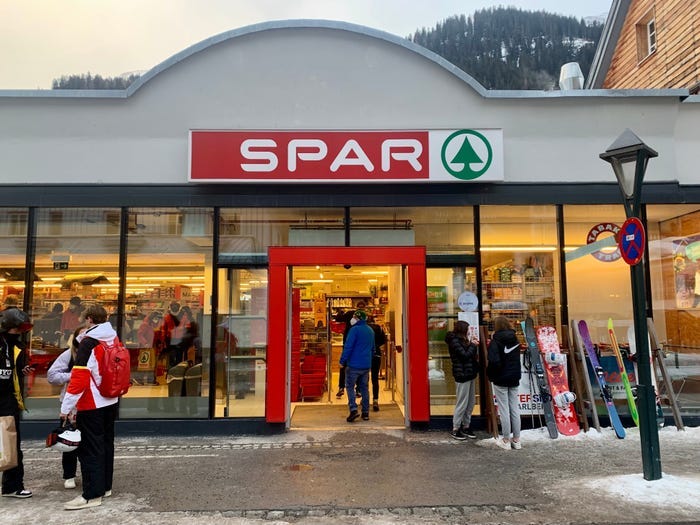 Photos: I Visited Spar, a Popular European Grocery Store, in Austria