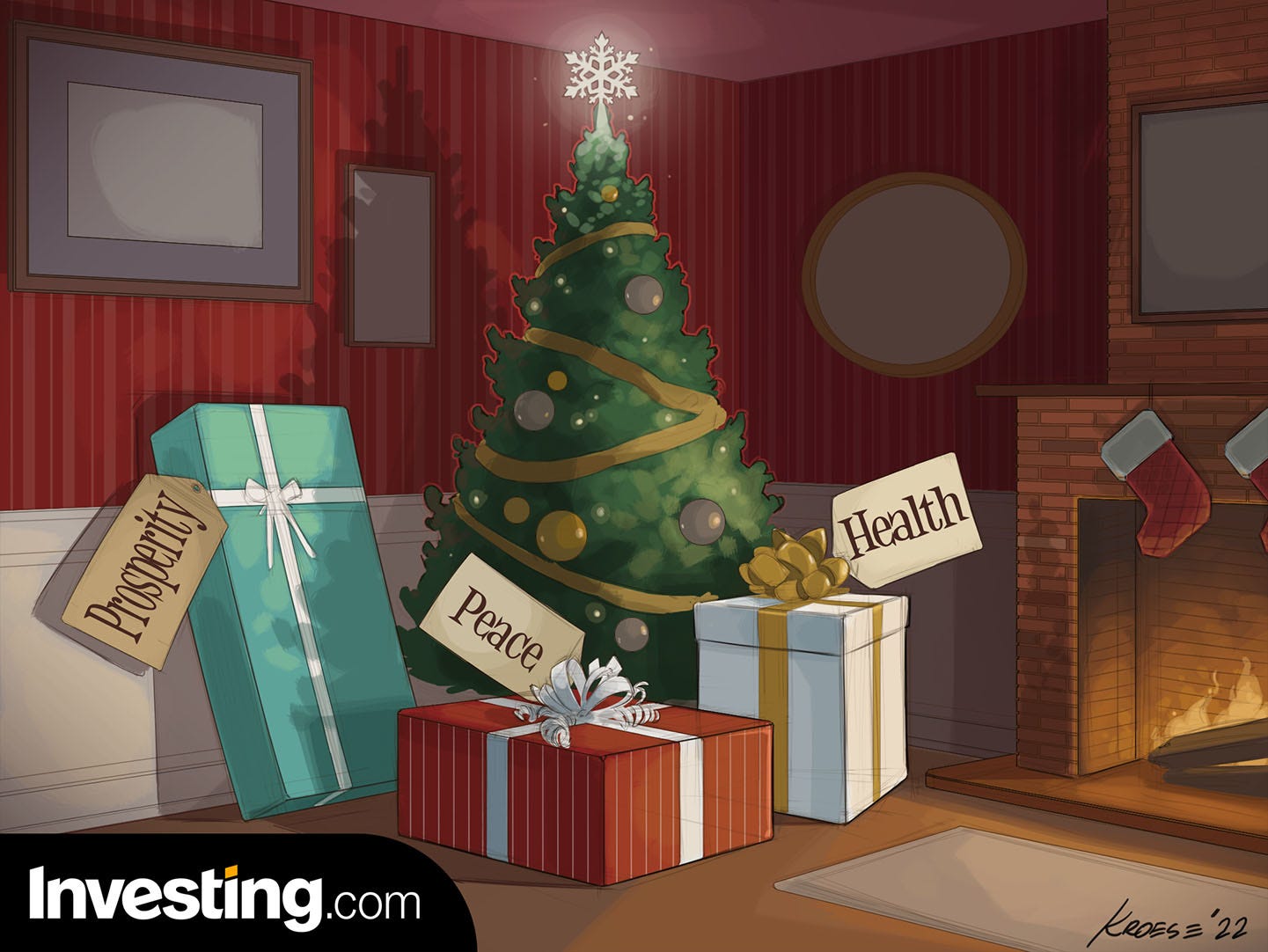 Merry Christmas! Investing.com wishes you health, peace and prosperity!