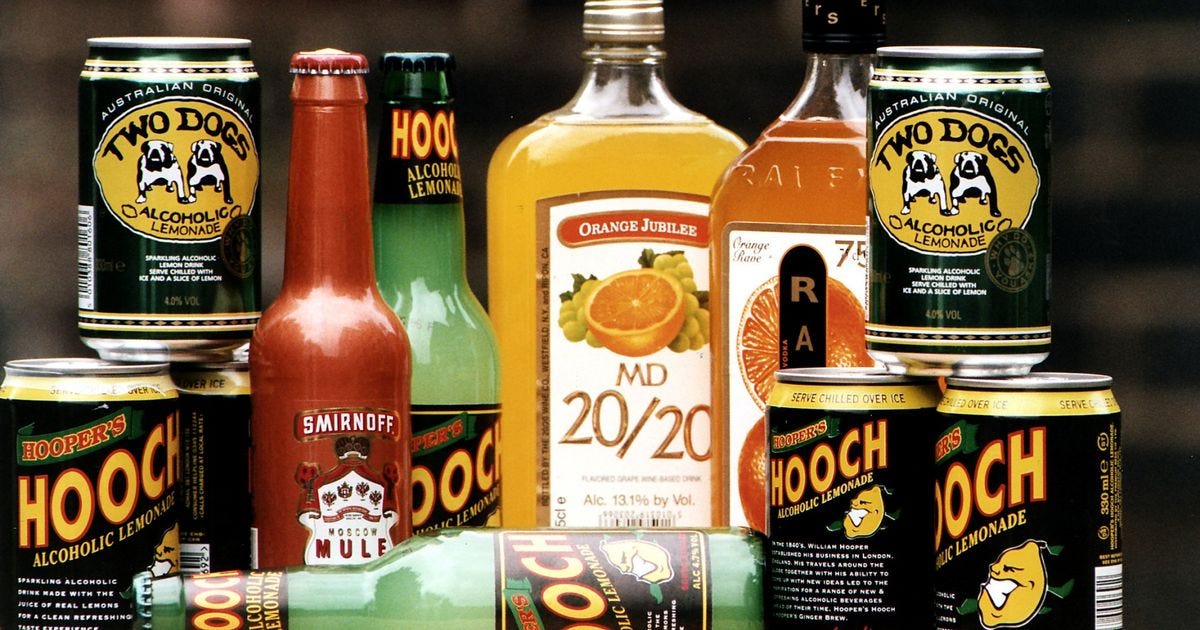 The drinks we used to love on a night out in London in the 1990s that you  can't order anymore - MyLondon