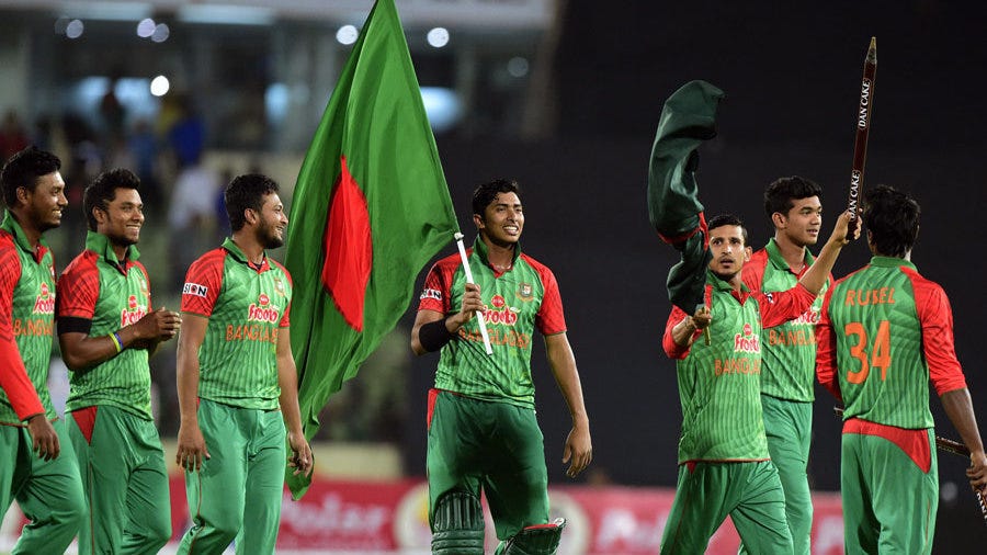 Bangladesh rise to No. 6 in ODI rankings