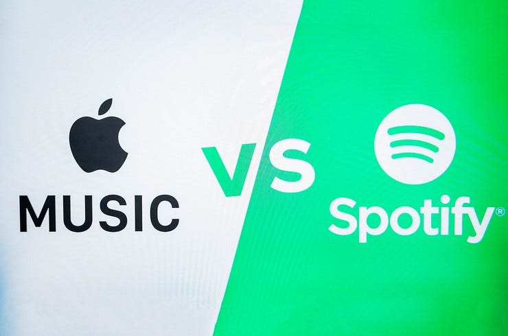 Apple music vs spotify stock 2018 billboard 1548