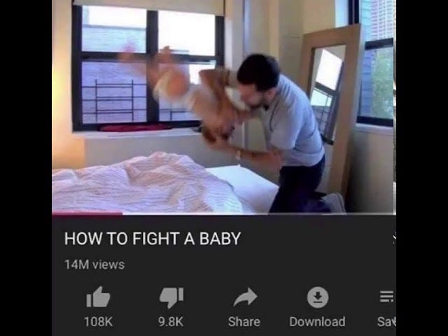 how to fight a baby - YouTube