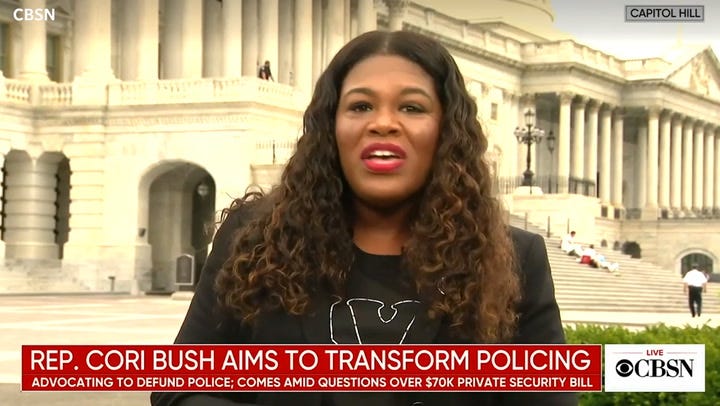 Do you want me to die?&#39; Cori Bush hits out at critics accusing her of  hypocrisy over defund the police stance | The Independent