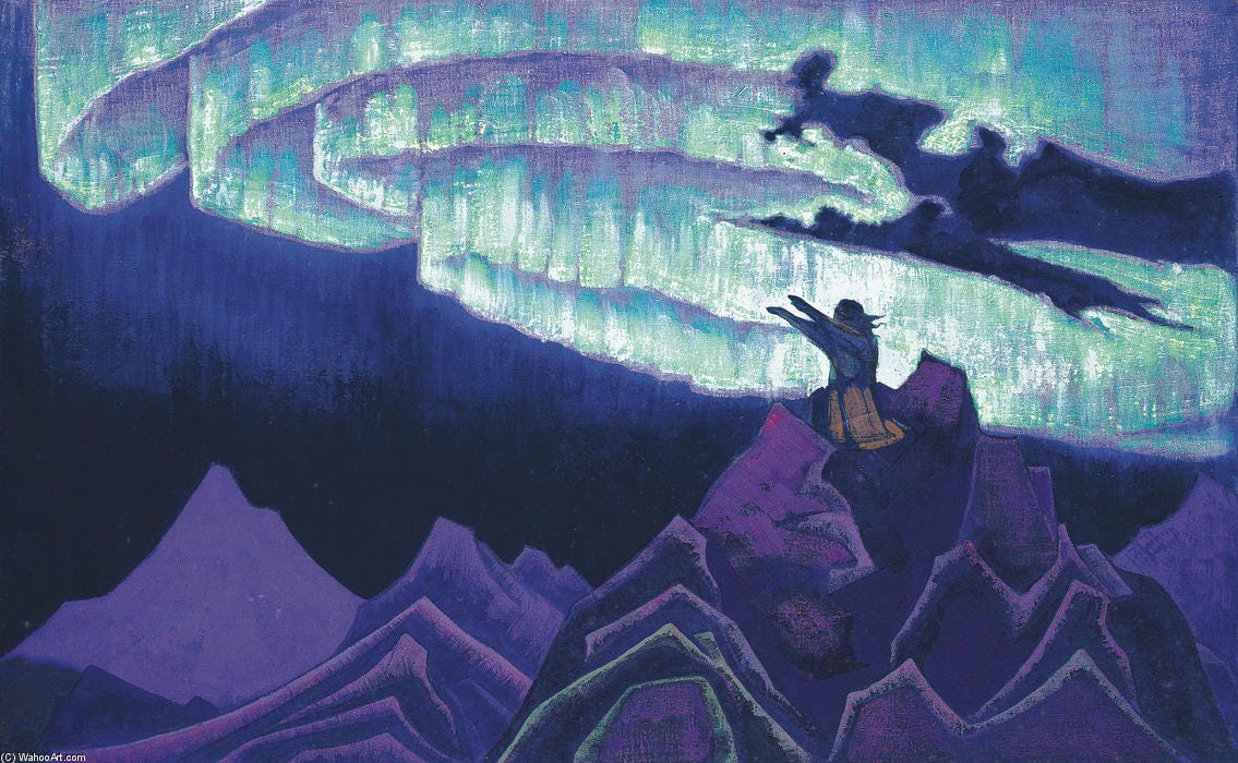 Art Reproductions | Moses the Leader, 1926 by Nicholas Roerich (1874-1947,  Russia) | WahooArt.com