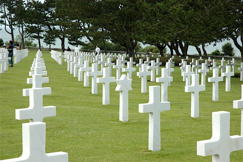 American and German WWII Memorials in Normandy - The German Way & More