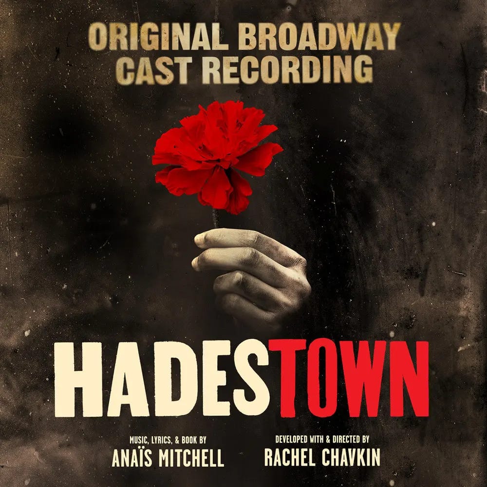 Cast recording image to &lsquo;Hadestown&rsquo;