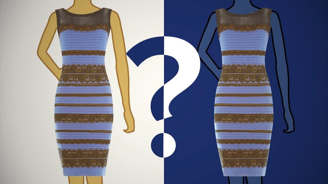 The Color Of The Dress According To Science - YouTube