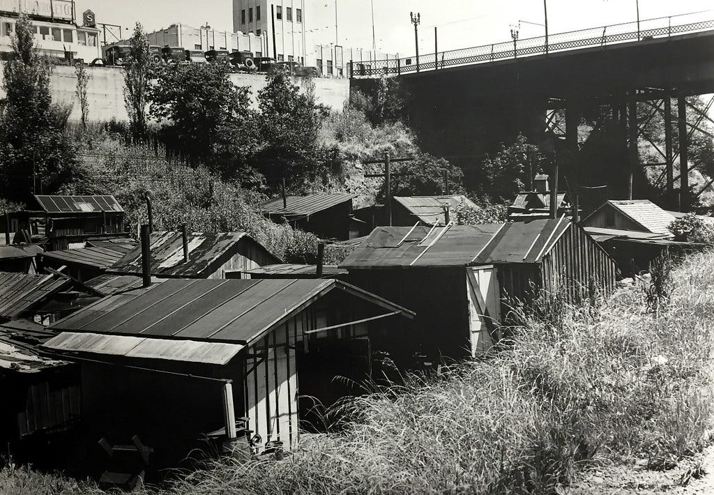 A Home in Sullivan's Gulch (A Portland Hooverville)