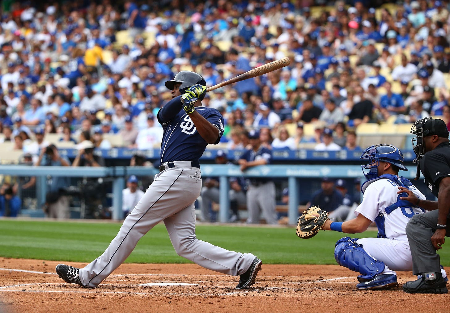 Video: Justin Upton rips a grand slam to put the Padres up early - MLB |  NBC Sports
