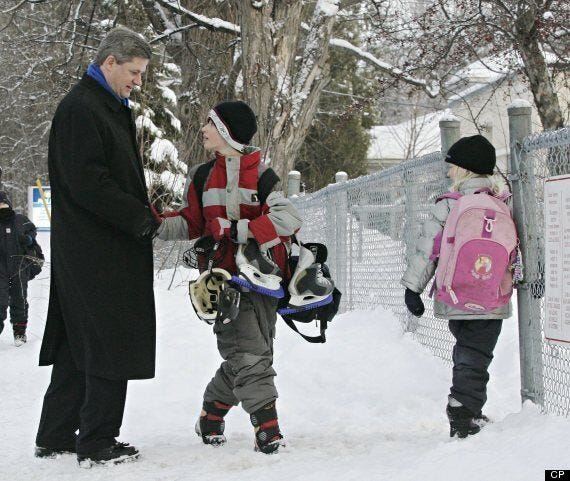 Harper's Handshake With Son: Book Claims PM Was Hurt By Reaction To 2006  Incident | HuffPost Politics