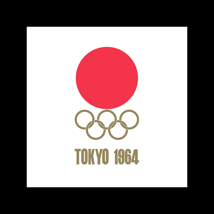 Tokyo 1964 Olympic logo design by Yusaku Kamekura – LogoArchive Logo Histories