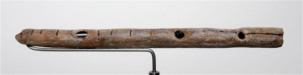 Paleolithic flutes - Wikipedia