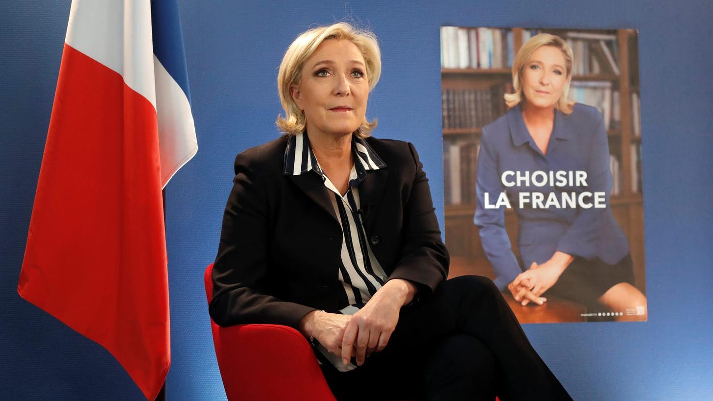 French election: Marine Le Pen has lost the vote against Emmanuel Macron  but she won something better — Quartz