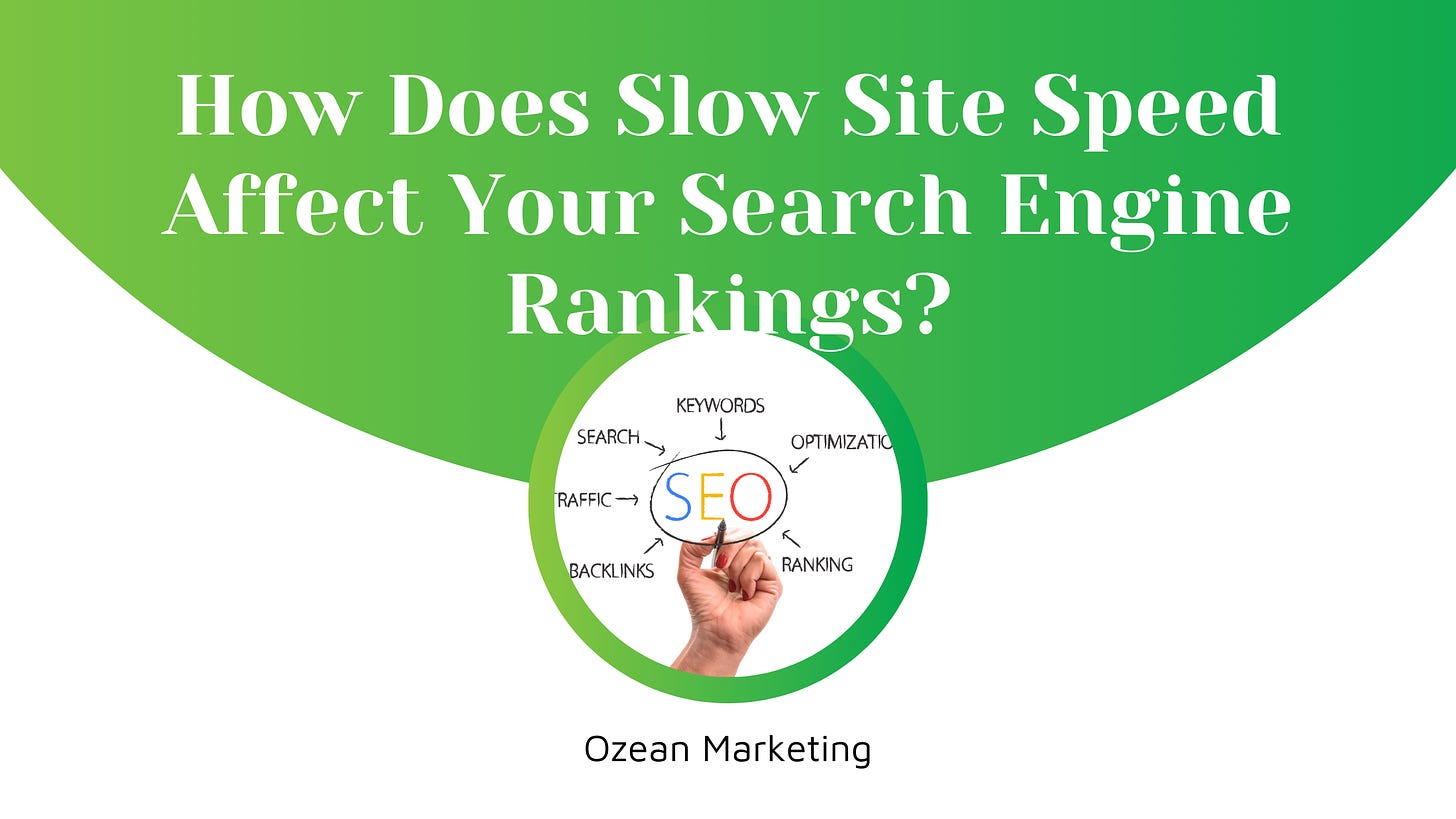 How Does Slow Site Speed Affect Your Search Engine Rankings?