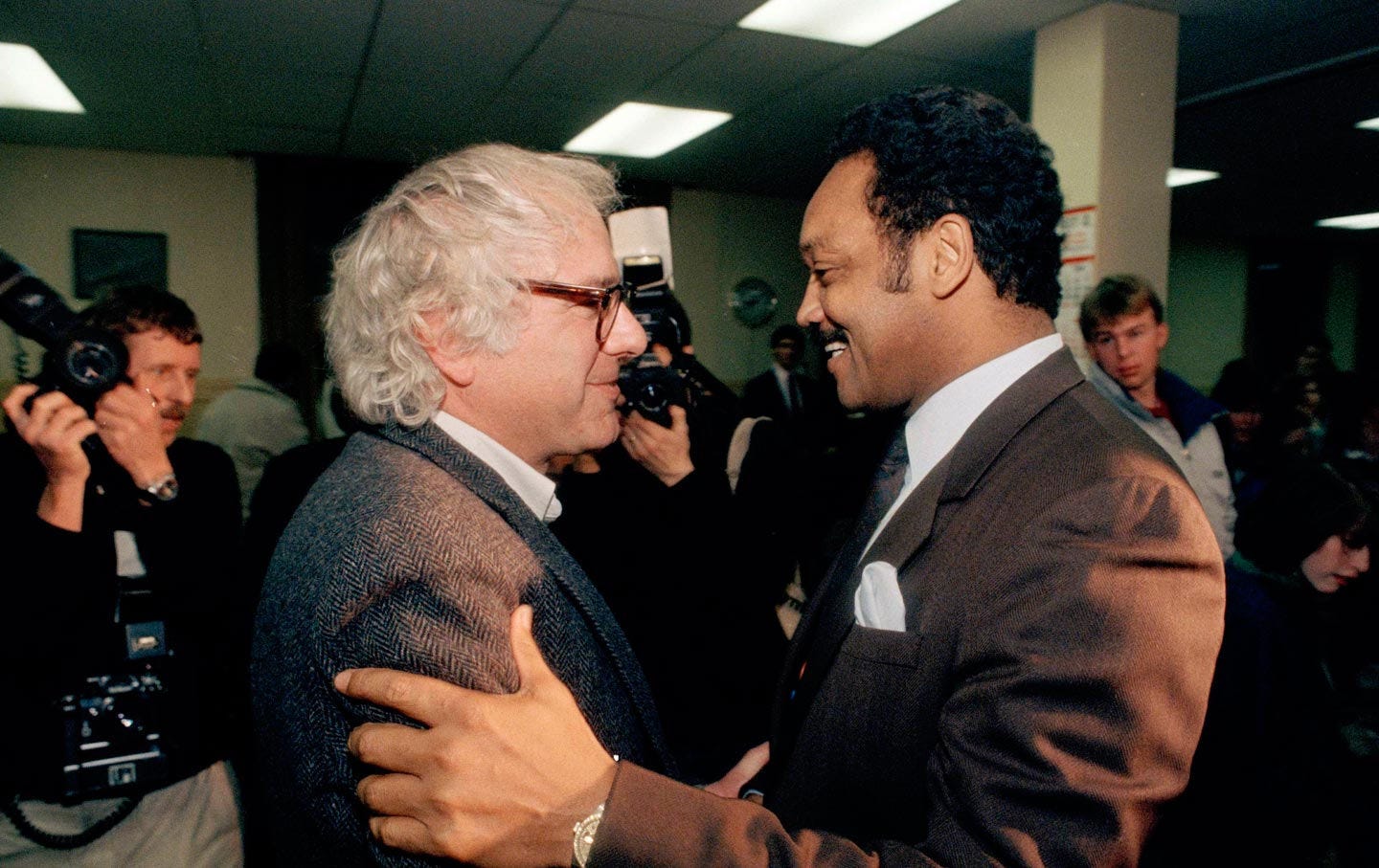 Watch: When Bernie Sanders Endorsed Jesse Jackson for President | The Nation