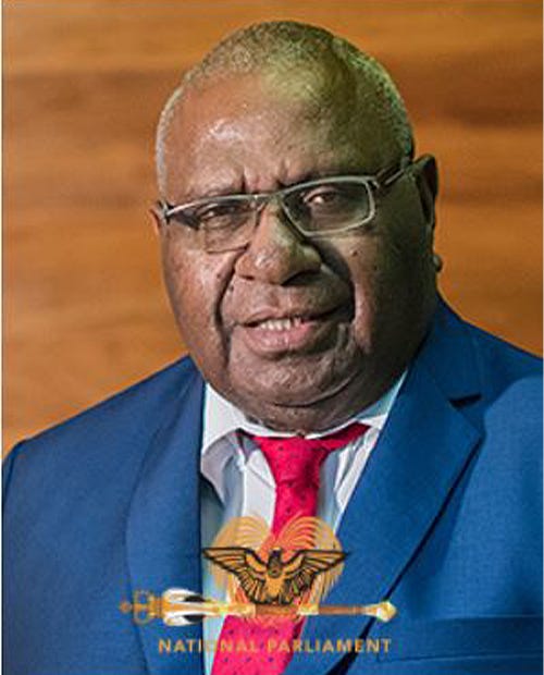 Papua New Guinea’s environment minister, Wera Mori