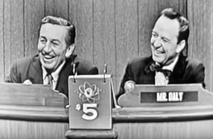 What&#39;s My Line?&quot; Walt Disney (TV Episode 1956) - IMDb
