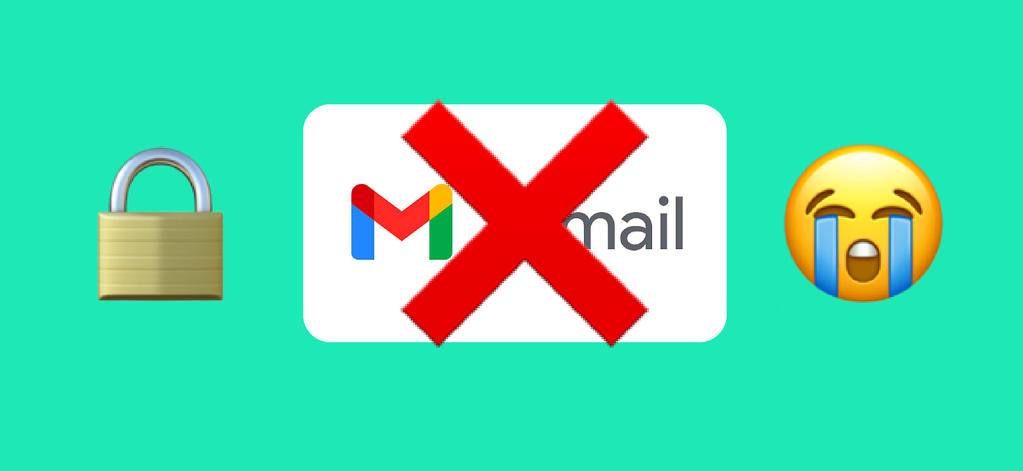 gmail lock
