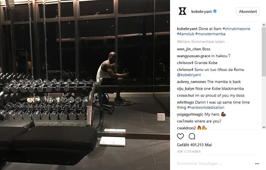 Kobe Bryant Went To The Gym At 4 a.m. After Jersey Retirement Was Announced  - OpenCourt-Basketball