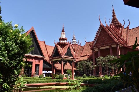 Phnom Penh’s lovely National Museum. Photo: Stuart McDonald