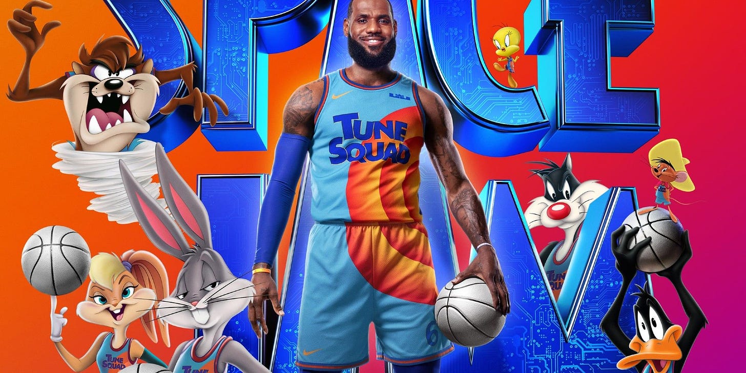 Space Jam 2&#39;s New Poster Highlights The Tune Squad | Screen Rant