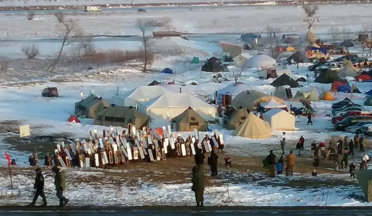 Max Mogren Standing Rock Mirror Army