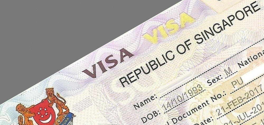 Valid Visa to enter Singapore