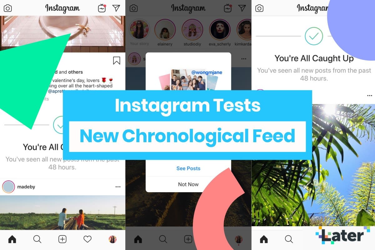 Prototype of a New Instagram Chronological Feed Spotted