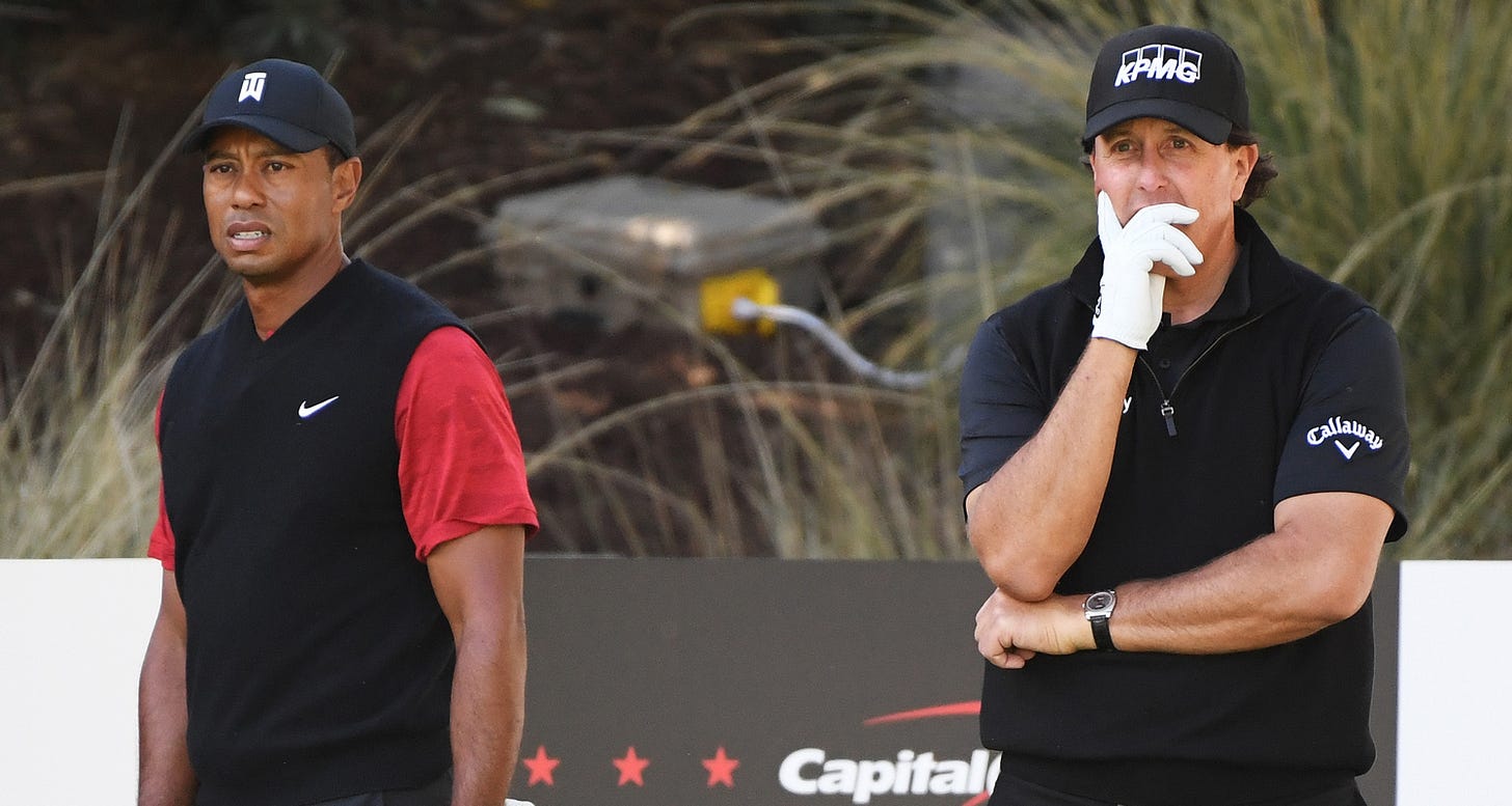 Phil Mickelson Beats Tiger Woods in $9 Million Match-Play Event | Phil ...