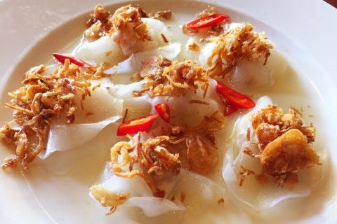 White rose dumplings are even better than they look. Photo: Cindy Fan